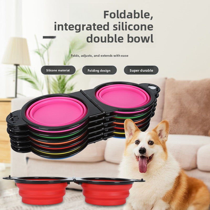 Collapsible travel pet bowl, view 2