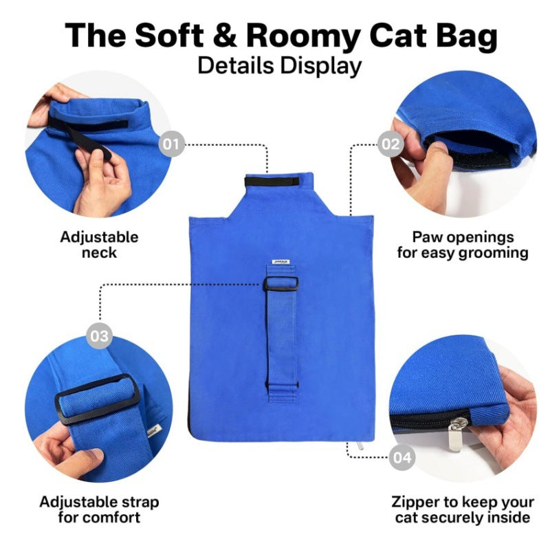 Cat carrier shoulder bag, view 5