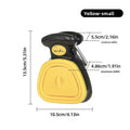 Portable dog poop scooper with bag dispenser – Yellow – Small
