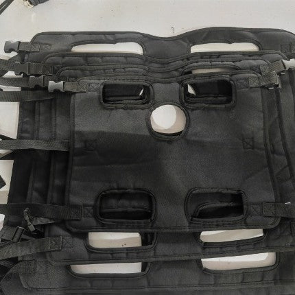 Black dog lift support harness, view 2