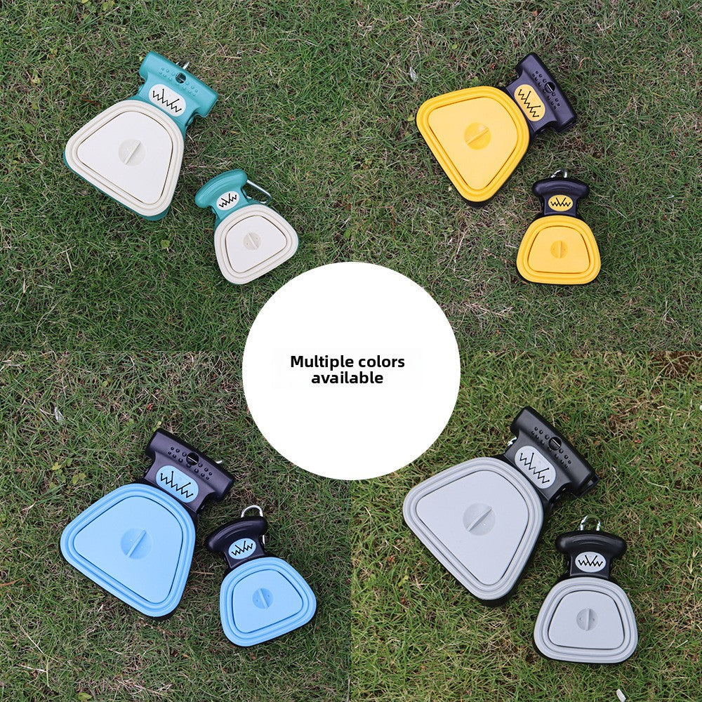 Portable dog poop scooper with bag dispenser, view 4