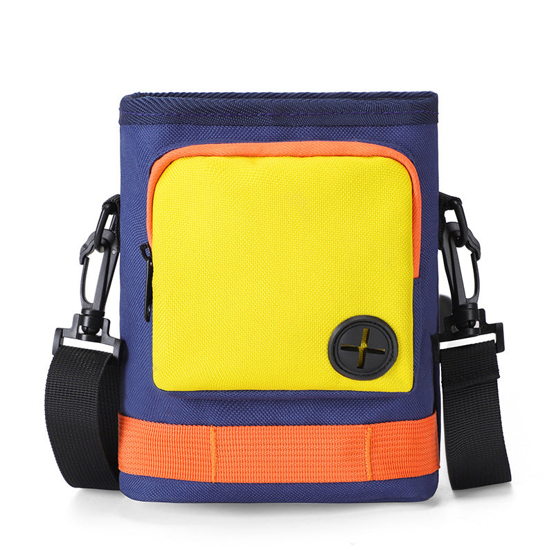 Dog training treat pouch – Yellow/Blue