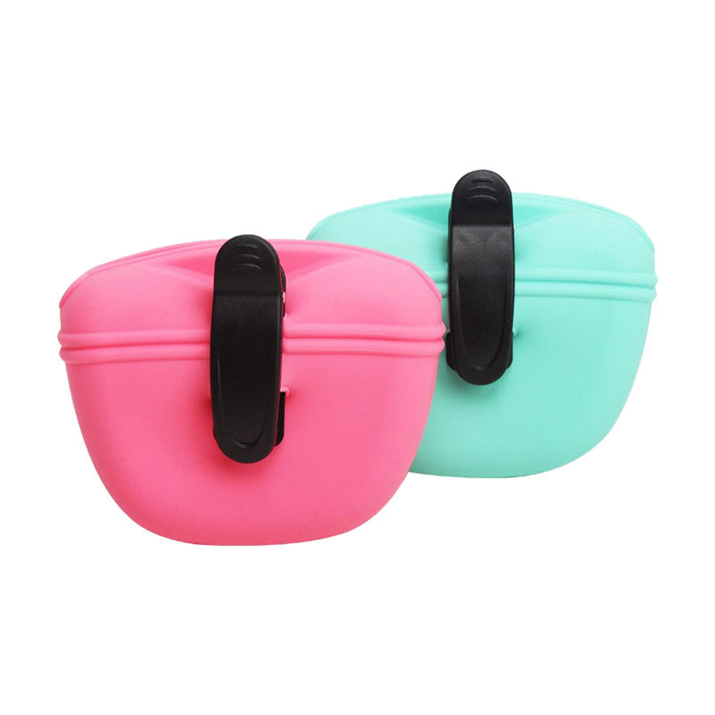 Silicone dog treat pouch for training, view 3