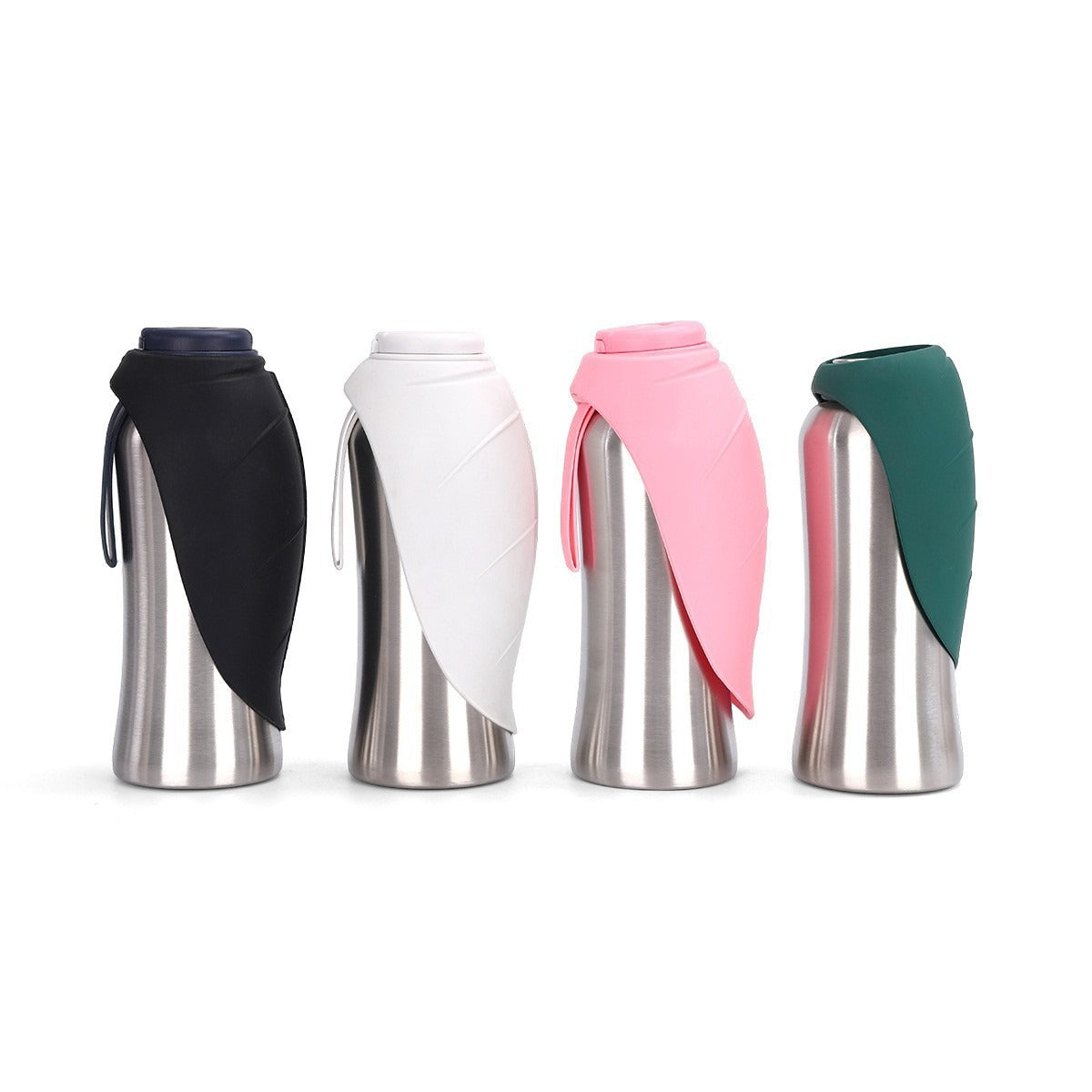 Stainless steel pet travel water bottle, 24 oz, view 4